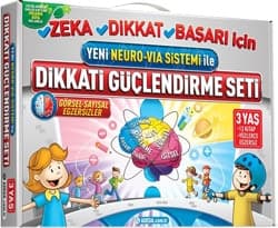 Adeda Yayıncılık Dikkati Güçlendirme Seti (3 Yaş) - Osman Abalı ürün görseli
