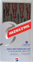 İzeltaş 4100 Kraft Seri 7 Parça Tornavida Takımı ürün görseli