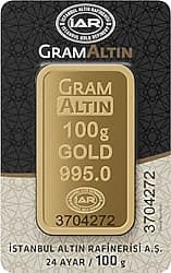 100 gr 24 Ayar Gram Altın ürün görseli