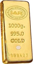 1000 gr 24 Ayar Külçe Altın ürün görseli