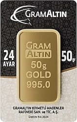 50 gr 24 Ayar Gram Altın ürün görseli
