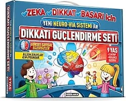 Adeda Yayıncılık Dikkati Güçlendirme Seti (9 Yaş) - Osman Abalı ürün görseli