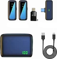 Comse SX6 2'li Kablosuz Yaka Mikrofonu ürün görseli