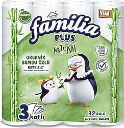 Familia Plus Natural 32'li Tuvalet Kağıdı ürün görseli