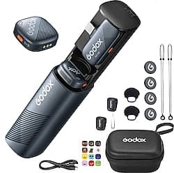Godox CUBE-SL KIT2 2'li Lightning Yaka Mikrofonu ürün görseli