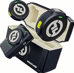 Hollyland Lark M2 Combo Kablosuz Yaka Mikrofonu ürün görseli