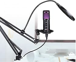 Midex V5 RGB Set USB Condenser Oyuncu ve Yayıncı Mikrofonu ürün görseli