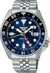Seiko 5 Sports SKX SSK003 Çelik Kordon Mavi Erkek Kol Saati ürün görseli