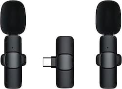 Torima K9 2'li Type-C Kablosuz Yaka Mikrofonu ürün görseli