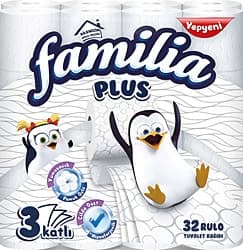 Familia Plus 3 Katlı 32'li Tuvalet Kağıdı ürün görseli