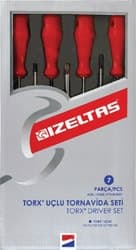 İzeltaş 4775008107 7 Parça Torx Tornavida Seti ürün görseli