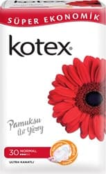 Kotex Ultra Kanatlı Normal 30'lu Günlük Ped ürün görseli