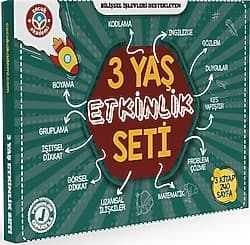 Çocuk Akademi 3 Yaş Etkinlik Seti - Kolektif ürün görseli