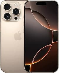 iPhone 16 Pro 128 GB Çöl Titanyum ürün görseli
