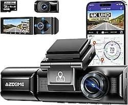 Azdome M550 Pro 3 Kameralı Araç Kamerası Seti ürün görseli