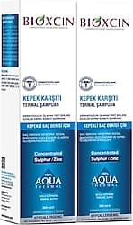 Bioxcin Aqua Thermal 300 ml 2 Adet Kepek Şampuanı ürün görseli