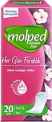 Molped Her Gün Ferahlık İnce 20'li Günlük Ped ürün görseli