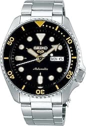 Seiko 5 Sports SKX SRPD57K Çelik Kordon Siyah-Sarı Erkek Kol Saati ürün görseli