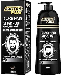 Softto Plus Black Hair 350 ml Siyah Şampuan ürün görseli