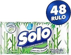 Solo Bambu Katkılı 48'li Tuvalet Kağıdı ürün görseli