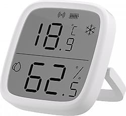 Sonoff Zigbee SNZB-02D Akıllı Sıcaklık ve Nem Ölçer Termometre ürün görseli