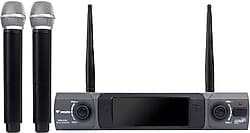 Westa WM-202H 2'li Kablosuz El Mikrofonu Seti ürün görseli